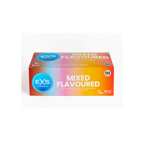 EXS Mixed Flavors - Condoms - 144 Pieces