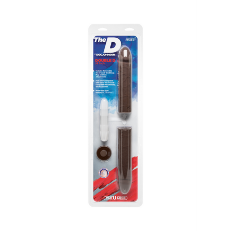 Double D - Realistic Double ULTRASKYN Dildo - 16 / 40 cm