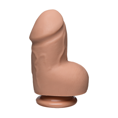 Fat D - Realistic ULTRASKYN Dildo with Balls - 6 / 15 cm