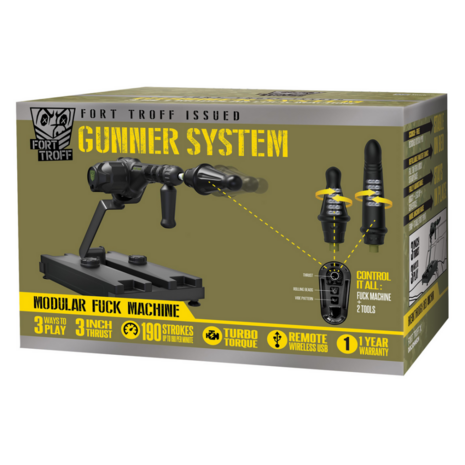 Gunner Systeem - 3-in-1 Modulaire Fuck Machine