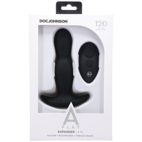 Expander - Silicone Anal Plug with Remote Control