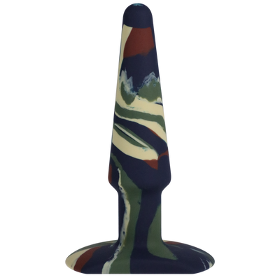 Groovy - Silicone Anal Plug - 5 / 12 cm - Camouflage