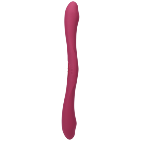 Duet - Double Ended Vibrator with Wireless Remote - Berry