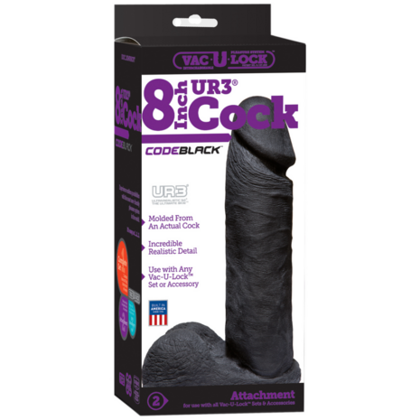 CodeBlack - ULTRASKYN Dildo - 8 / 20 cm