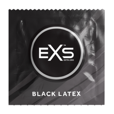 EXS Black Latex - Condoms - 12 Stuks