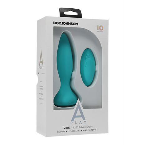 Vibe - Avontuurlijke Silicone Anale Plug met Afstandsbediening