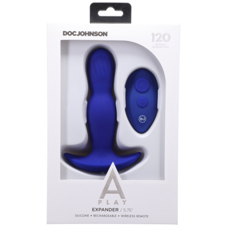 Expander - Silicone Anale Plug met Afstandsbediening