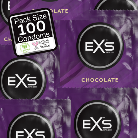 EXS Hot Chocolate - Condooms - 100 Stuks