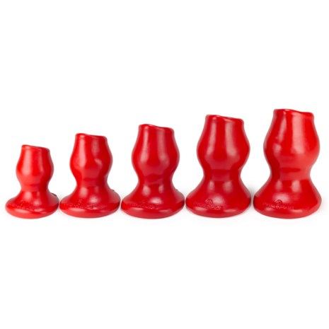 Pighole - Hollow Butt Plug - XXLarge - Rood