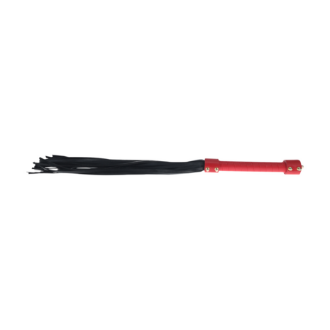 Milan Collectie - Flogger - Zwart/Rood