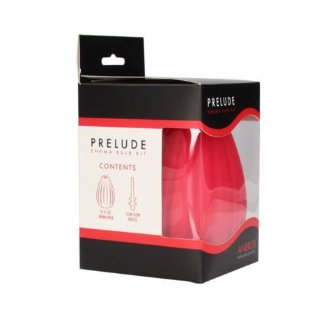 Prelude Enema Bulb Kit - Rood