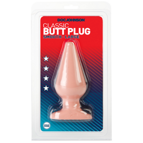 Classic Butt Plug - Large - Vlees