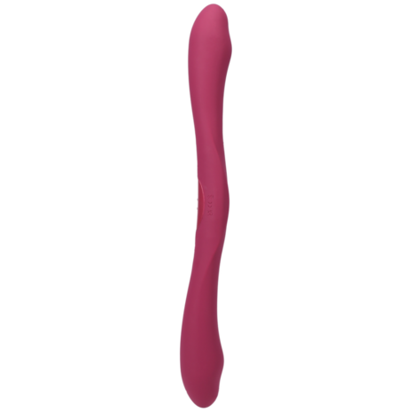 Duet - Dubbel Eind Vibrator met Draadloze Afstandsbediening - Berry