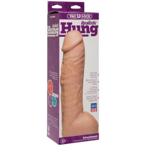Realistic Hung - Realistic Dildo - 13 / 32 cm
