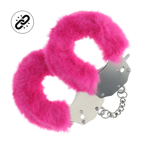 Zware Fluffy Handboeien - Roze