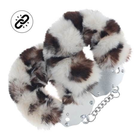 Zware Fluffy Handboeien - Sneeuwluipaard