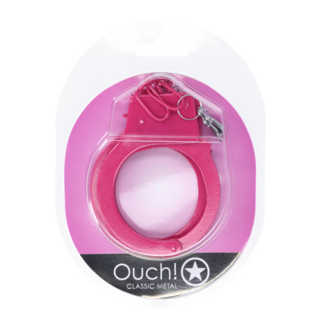 Classic Metalen Handboeien - Roze