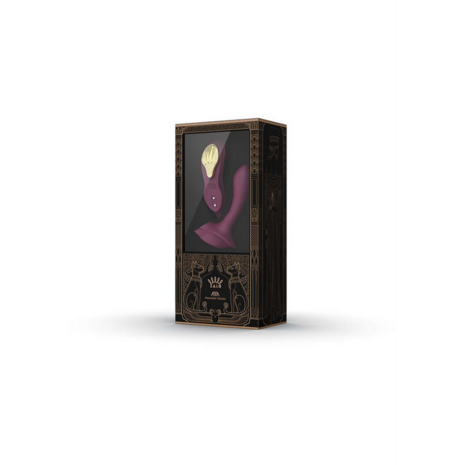 Aya - Draagbare Vibrator - Fluweel Paars