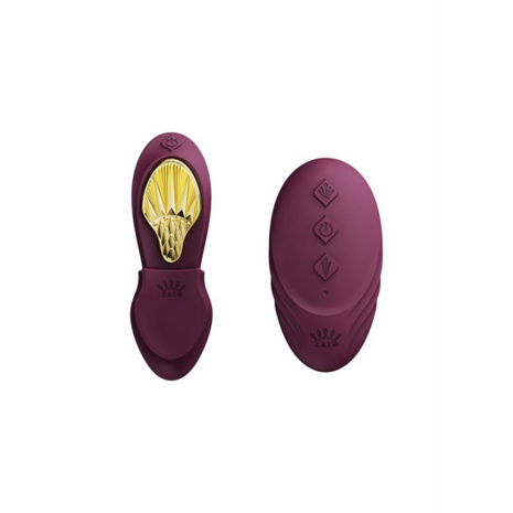 Aya - Draagbare Vibrator - Fluweel Paars