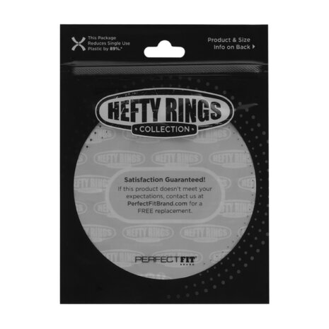 Silicone Hefty Ring Classic - Cockring - 1,4 / 3,6 cm - Huidskleur 3