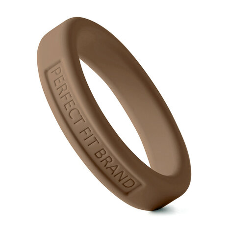 Silicone Hefty Ring Classic - Cockring - 1,75 / 4,4 cm - Huidskleur 3