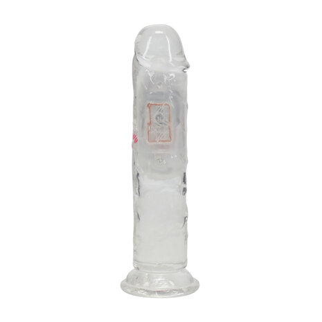 LED Vibrerende Rechte Penis - 6 / 15 cm - Transparant