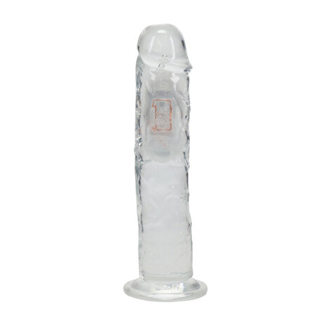 LED Vibrerende Rechte Penis - 8 / 20 cm - Transparant
