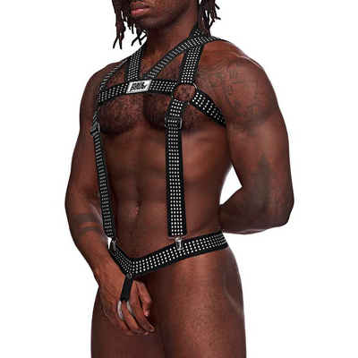 Elastic Harness with Studs - S One Size