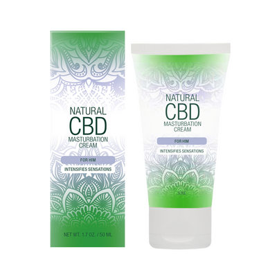 Natuurlijke CBD - Masturba cr&egrave;me voor Hem - 2 fl oz / 50 ml