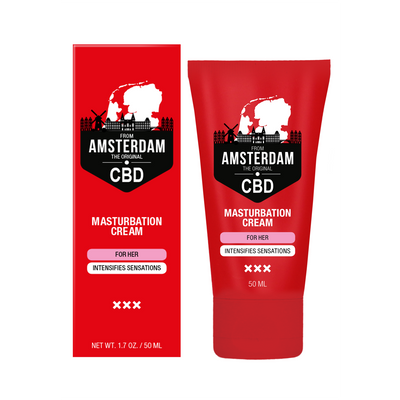 Originele CBD uit Amsterdam - Masturbatiecr&egrave;me voor Haar - 2 fl oz / 50 ml