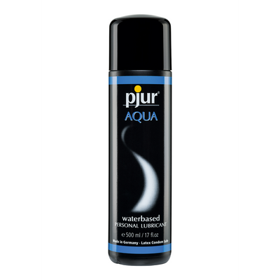 Aqua - Waterbased Lubricant - 17 fl oz / 500 ml