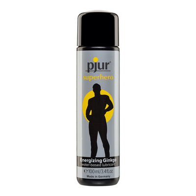 Superhero - Energizing Waterbased Lubricant for Men - 3.4 fl oz / 100 ml