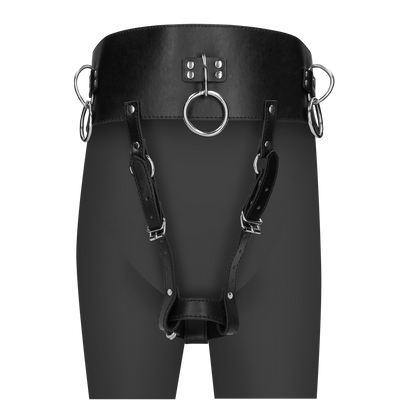 Riem met Vibrator Houder - Zwart