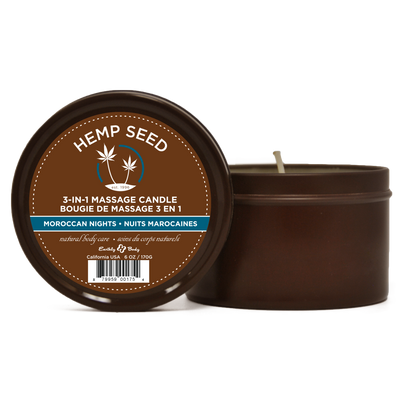 Marokkaanse Nachten Massagekaars - 6 oz / 170 gr