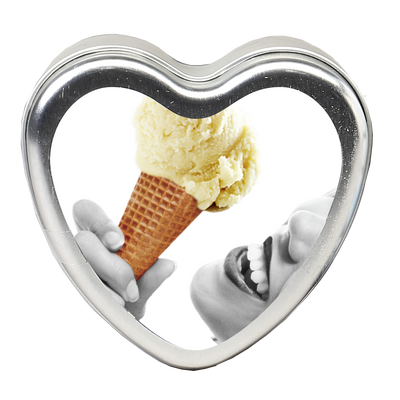 Vanilla Eetbare Massagekaars - 4 oz / 113 gr