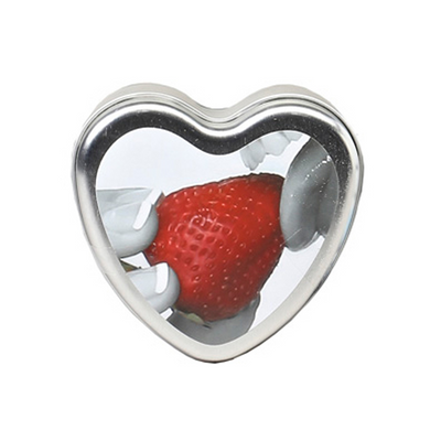 Aardbei Eetbare Massagekaars - 4 oz / 113 gr