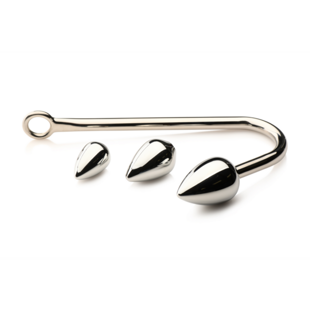 Anal Hook Trainer met 3 Plugs