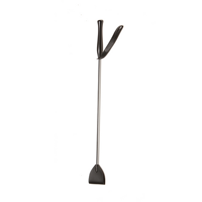 Zweep met brede punt