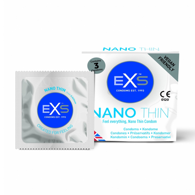 EXS Nano Thin - Condooms - 3 Stuks