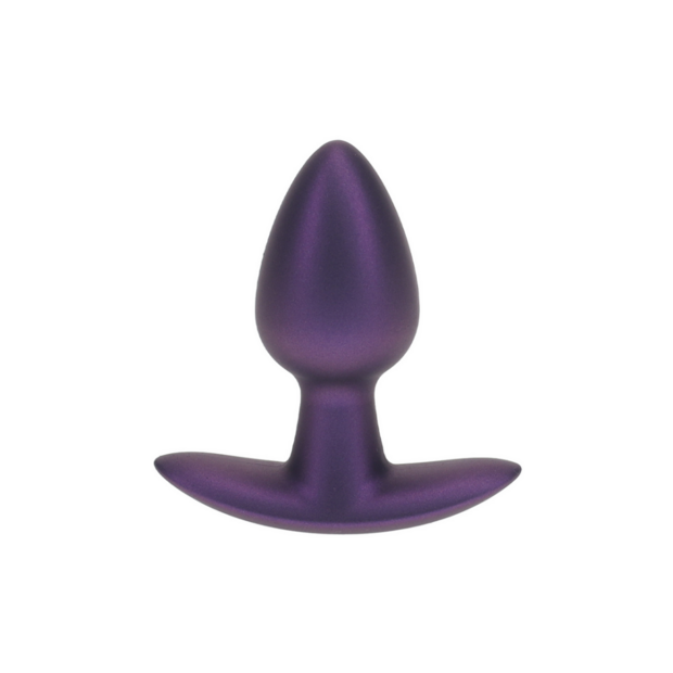 Zachte Silicone Anale Plug - Klein - 6,5 cm - Metallic Paars