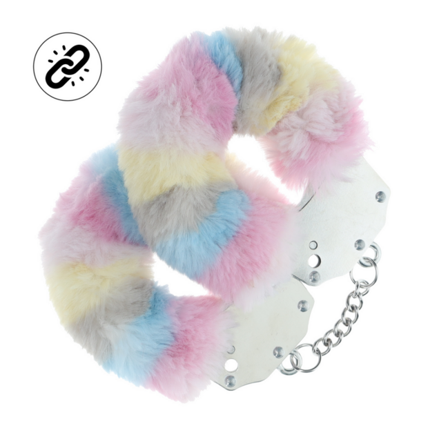 Zware Fluffy Handboeien - Multicolor 2