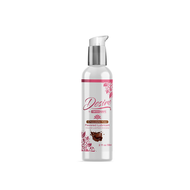 Lubricant with Chocolate Kiss Flavor - 2 fl oz / 59 ml