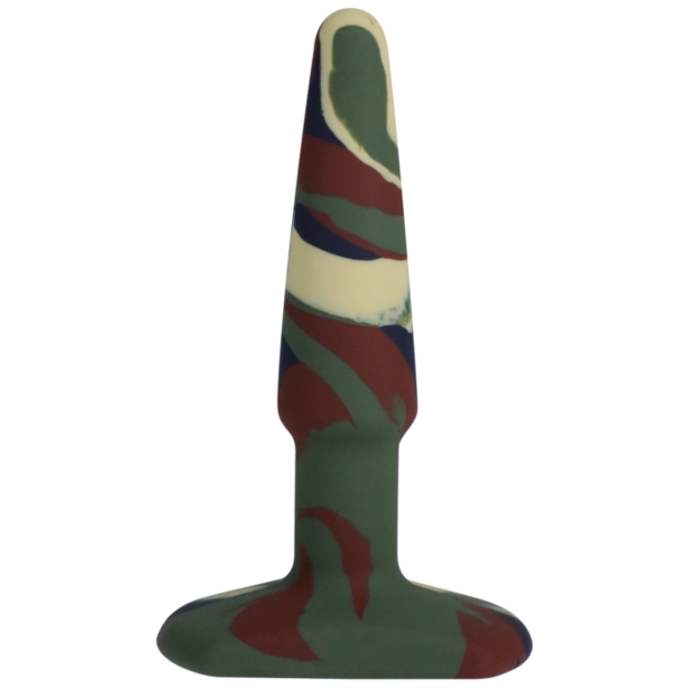 Groovy - Silicone Anale Plug - 4 / 10 cm - Camouflage