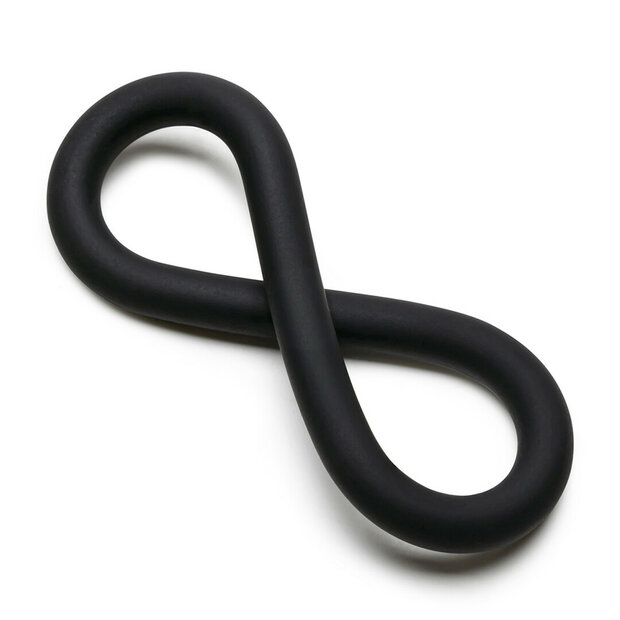 Siliconen Hefty Wrap Ring - Cockring - 9 / 22,9 cm - Zwart