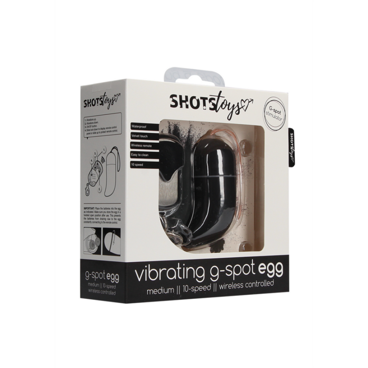 Draadloze Vibrerende G-Spot Ei - Medium