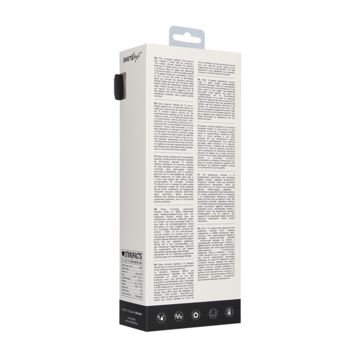 Realistische Multispeed Vibrator