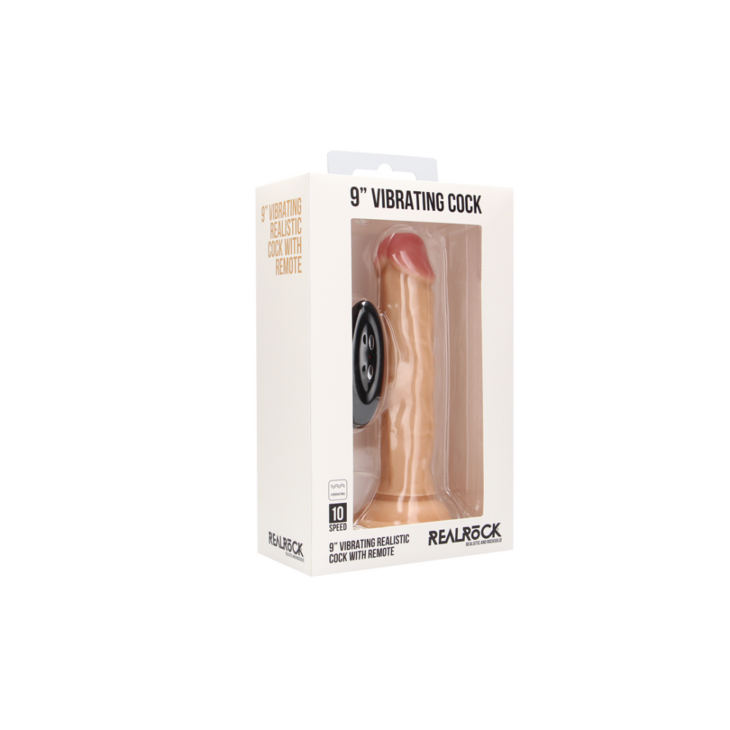 Vibrerende Realistische Cock - 9 / 23 cm