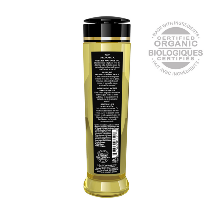 Organica Massage Olie - Groene thee - 8 fl oz / 240 ml