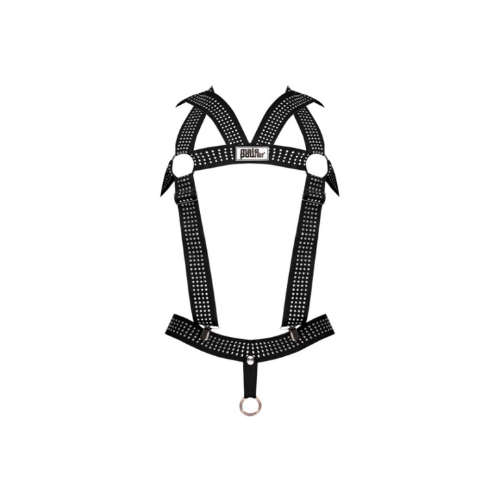 Elastic Harness with Studs - S One Size