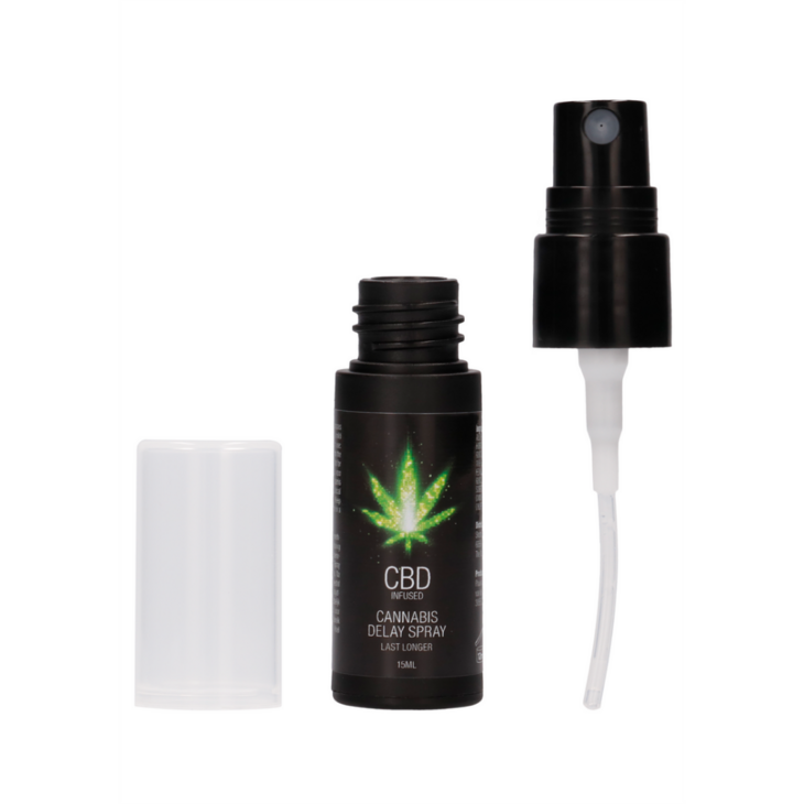 CBD Cannabis Vertraging Spray - 0,5 fl oz / 15 ml